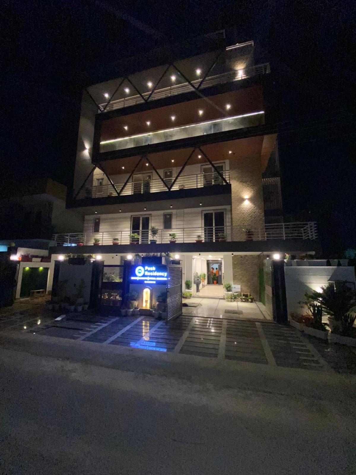 Posh Residency Huda City Center Gurgaon Ngoại thất bức ảnh
